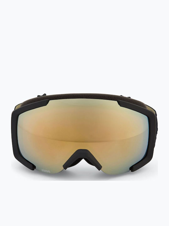 Rossignol Airis Sonar Ski- und Snowboardbrillen Erwachsene Schwarze mit Spiegelobjektiv