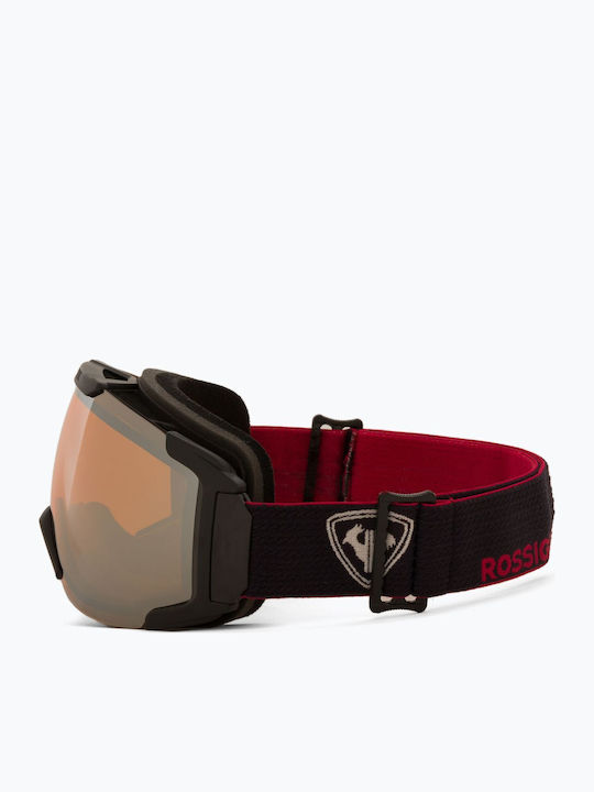 Rossignol Maverick Sonar Ski- & Snowboardbrille für Erwachsene Grau mit getöntem grauem Glas