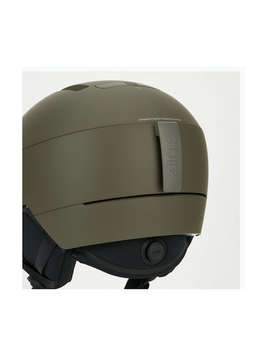 Bliz Men's Helmet for Ski & Snowboard Green