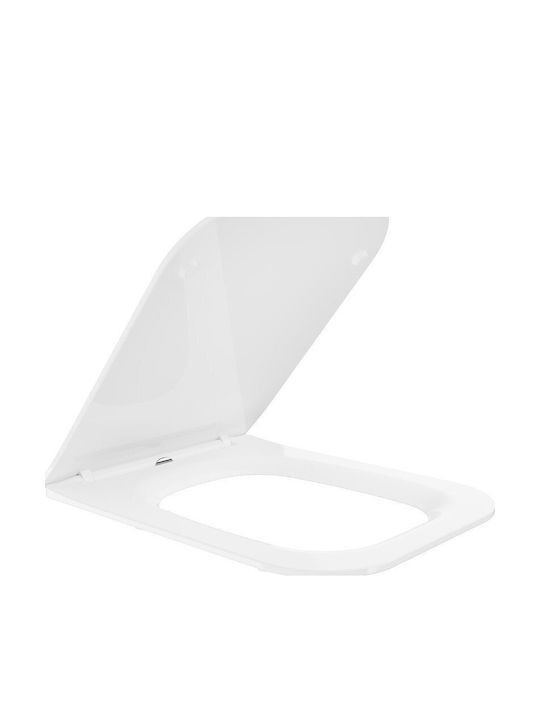 Mexen Capac WC Slim Închidere Lentă Plastic Alb