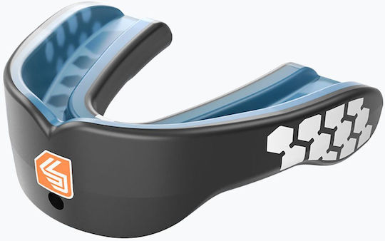 Διπλή Μασέλα Shock Doctor Double Nano Fight Mouthguard Black