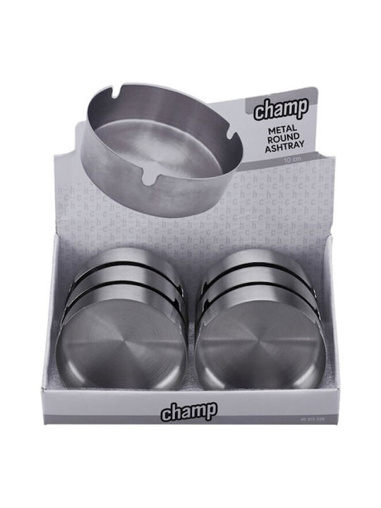 Polyflame Ashtray Cigarette Metallic Inox 1pcs