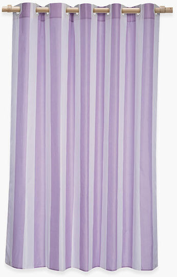 Nef-Nef Homeware Vertia Denim Тъканна Душ Завеса 180x200cm Син