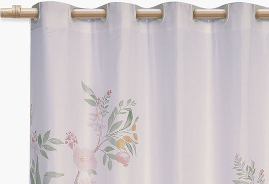 Nef-Nef Homeware Dreamel Shower Curtain With Grommets 180x200cm Nef-nef Homeware