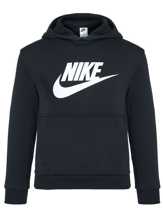 Fleece Παιδικό Φούτερ με Κουκούλα Μαύρο NSW Club