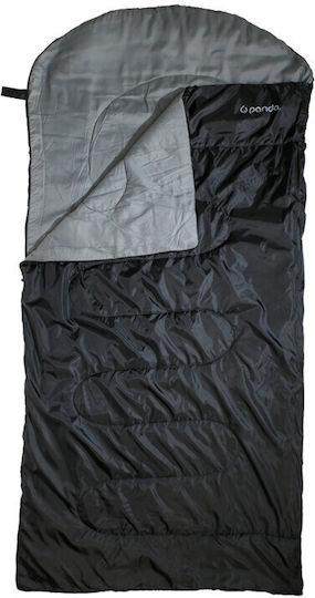 Panda Sleeping Bag Ημίδιπλο 3 Εποχών Sloppy Μαυρο
