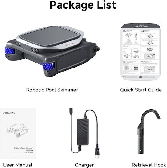Dreame J1 Wireless Robot Pool Cleaner for 100m²