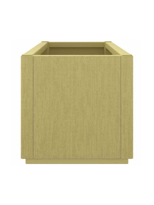 vidaXL Κήπου Γλάστρα Πράσινο 80x36x35εκ.