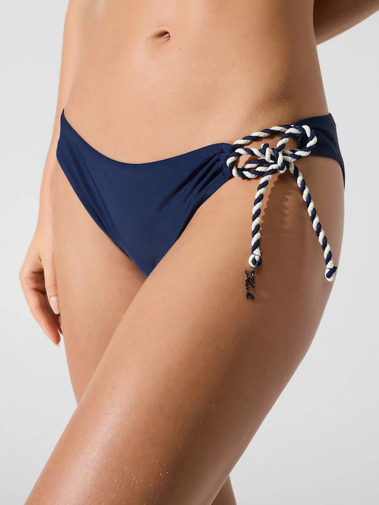 Bikini Slip Navy Μπλε