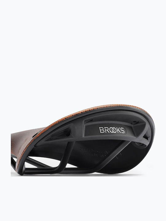 Brooks England Седло за велосипед Оранжево 283 x 164 мм