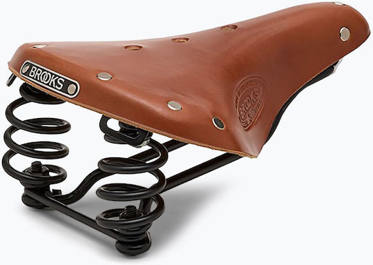 Brooks England Седло за велосипед Кафяво 242 x 175 мм