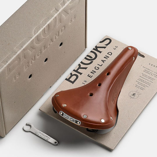 Brooks England B17 Schmal Honig Fahrradsattel