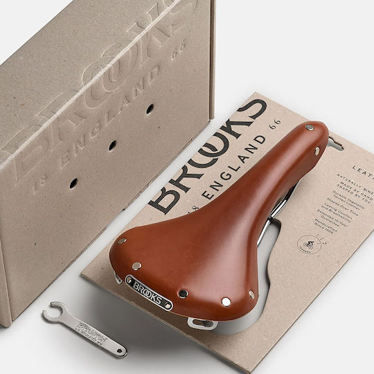 Brooks England Swallow B15 Honig Fahrradsattel