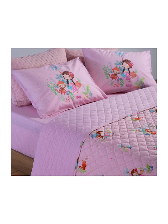 Nef-Nef Homeware Kids Quilt Welcome Pink