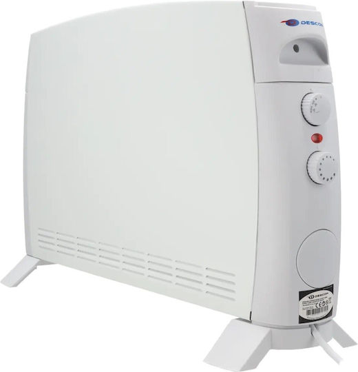 Dedra Θερμοπομπός Δαπέδου 2000W Λευκός
