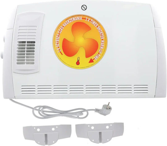 Dedra Θερμοπομπός Δαπέδου 2000W Λευκός