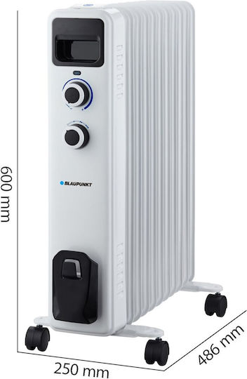 Blaupunkt HOR501 Öl-Heizkörper mit 11 Rippen 2500W