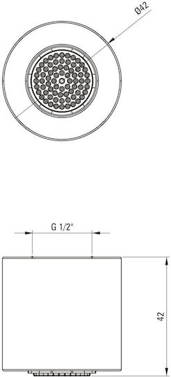 Deante Replacement Shower Head
