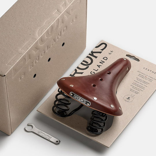 Brooks England Flyer Short Bicycle Saddle Brown