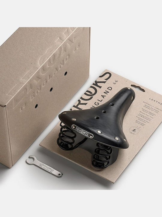 Brooks England Flyer Short Black Bicycle Saddle