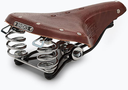 Brooks England B66 Кафяво Седло За Велосипед
