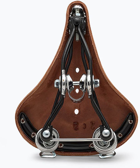 Brooks England B66 Кафяво Седло За Велосипед