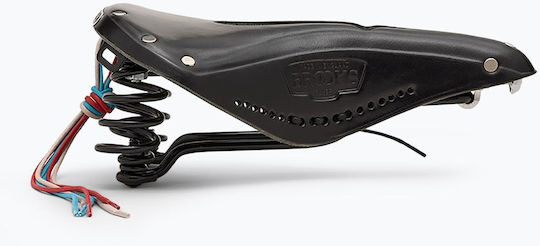 Brooks England Flyer Carved Черно Седло За Велосипед