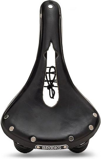 Brooks England Flyer Carved Черно Седло За Велосипед