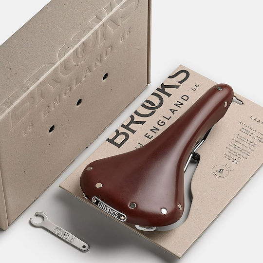 Brooks England Swallow B15 Braune Fahrradsattel
