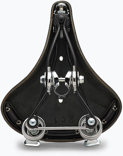 Brooks England B66 Късо Черно Седло За Велосипед