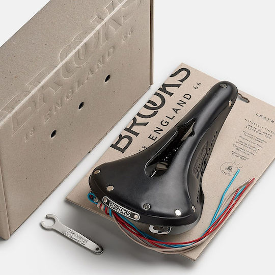 Brooks England B17 Schmal Geprägter Schwarzer Fahrradsattel
