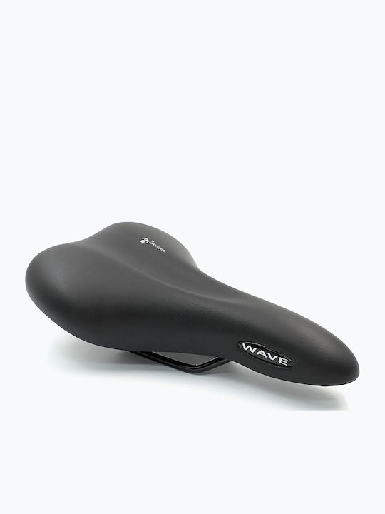 Selle Royal Premium Moderate 60° Wave Schwarzer Fahrradsattel