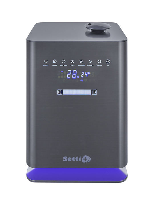 Setti+ Ultraschall Aromatherapie-Diffusor mit Timer Silber