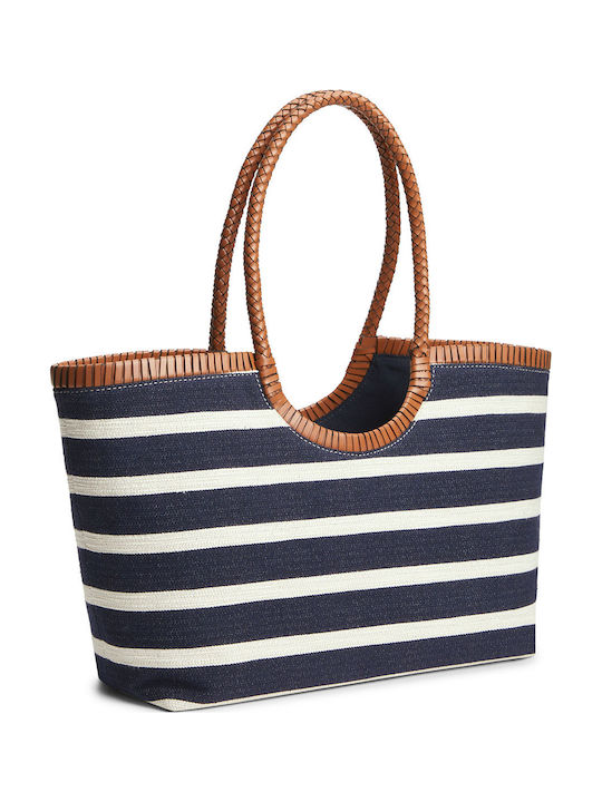 Tommy Hilfiger Stripe Stripe Γυναικεία Tote Τσάντα Υφασμάτινη Tommy Hilfiger Stripe Stripe Γυναικεία Tote Τσάντα Υφασμάτινη