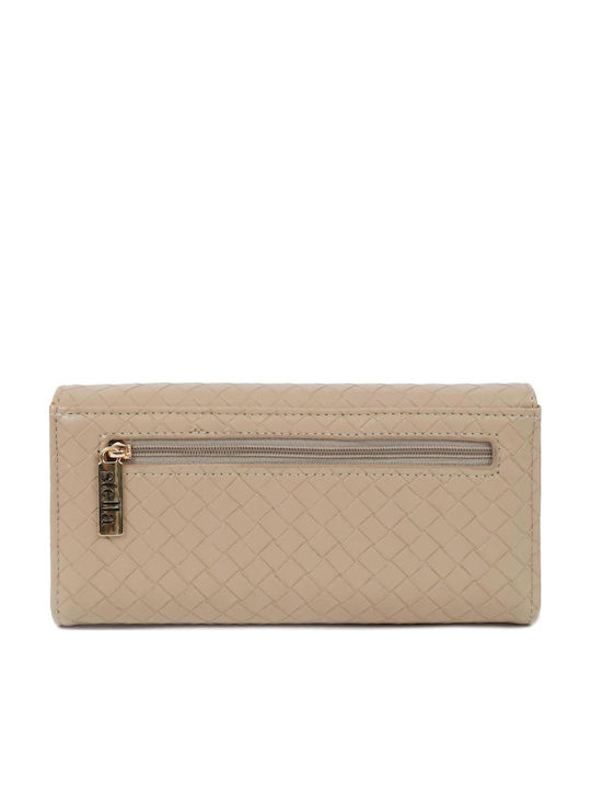Damenbrieftasche Beige
