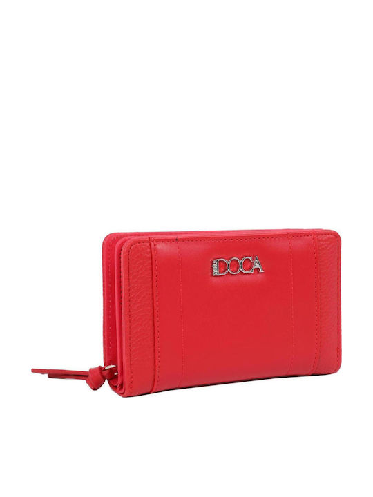 Doca Damenbrieftasche Rot