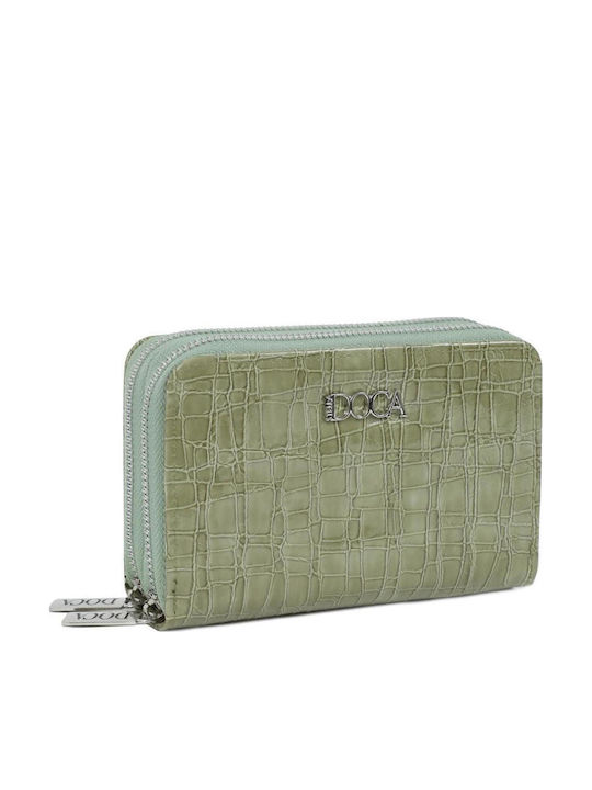 Doca Women's Wallet Green Doca Women's Wallet Green