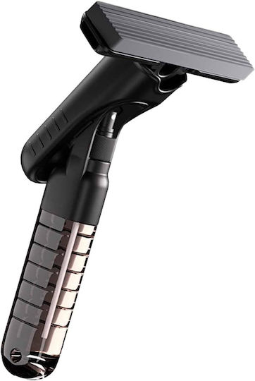 Mop Mini Portabil cu Pulverizator Multifuncțional cu Pulverizator Integrat Burete Detasabil Negru