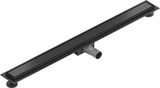 Mexen Stainless Steel Shower Siphon with Length 13cm Black