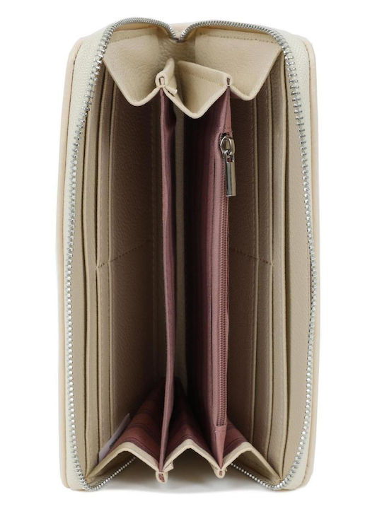 Damenbrieftasche Beige