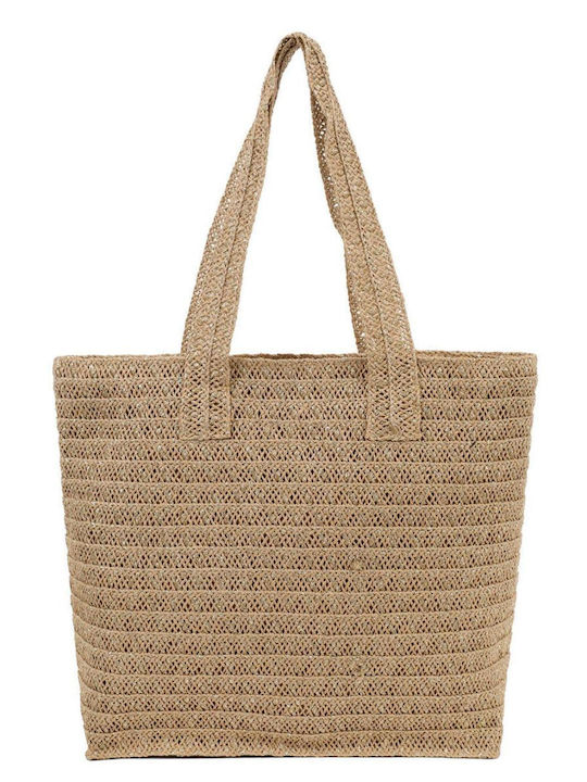 Doca Geantă De Plajă Din Wicker Bej