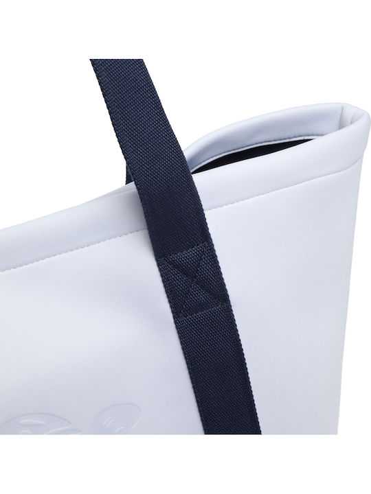 Vilebrequin Fabric Beach Bag Light Blue