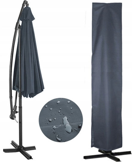Husă Impermeabilă De Protecție Pentru Umbrelă 190x45cm În Culoare Gri