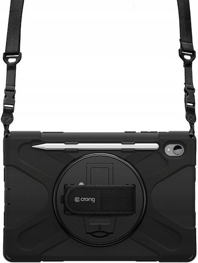 Crong Defender Plus Back Cover Durabilă Neagră Samsung Galaxy Tab S11 11”