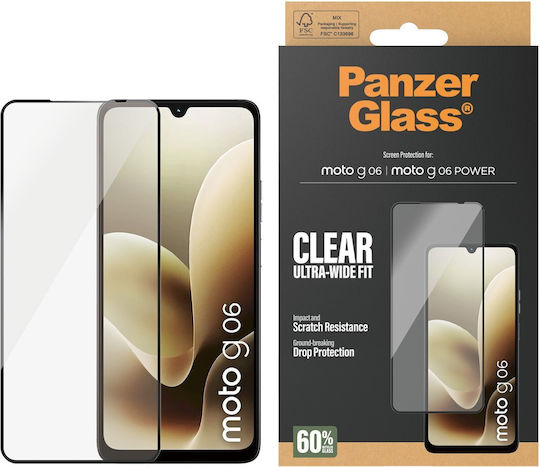 PanzerGlass Gehärtetes Glas für Motorola Moto g06 Motorola Moto g06 POWER