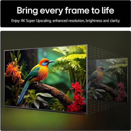 LG Smart Τηλεόραση 43" 4K UHD LED 43UA751C0LA HDR (2025)