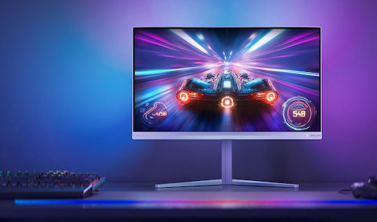 Philips Evnia 27M2N6501L/00 QD-OLED HDR Gaming Monitor 26.5" QHD 2560x1440 240Hz With Response Time 0.03ms GTG White