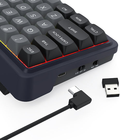 Redragon Draconic V2 K730GB-RGB-PRO Wireless Gaming Keyboard 60% with RGB lighting (International English)