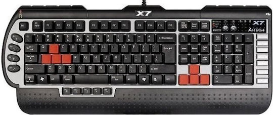 A4Tech Gaming Πληκτρολόγιο (Αγγλικό US)