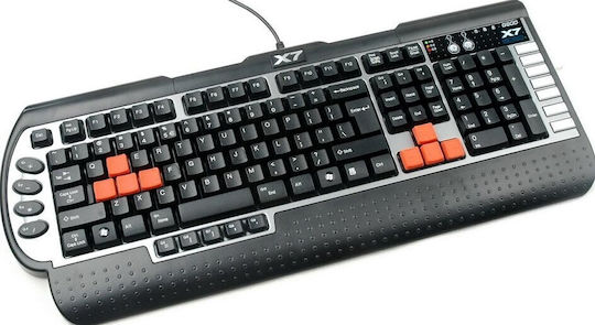 A4Tech Gaming Πληκτρολόγιο (Αγγλικό US)